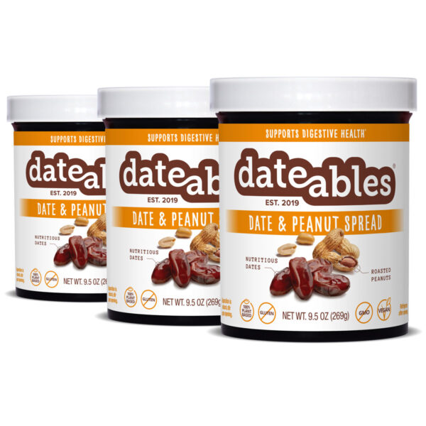 Date & Peanut Spread 9.5-oz. Jar - <br>Tri-Pack